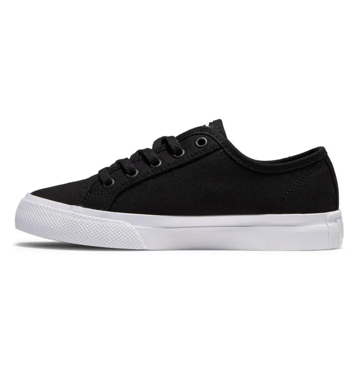 Sneakers Kids DC Shoes Boy039s Manual Shoes Blackwhite