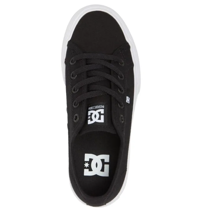 Sneakers Kids DC Shoes Boy039s Manual Shoes Blackwhite