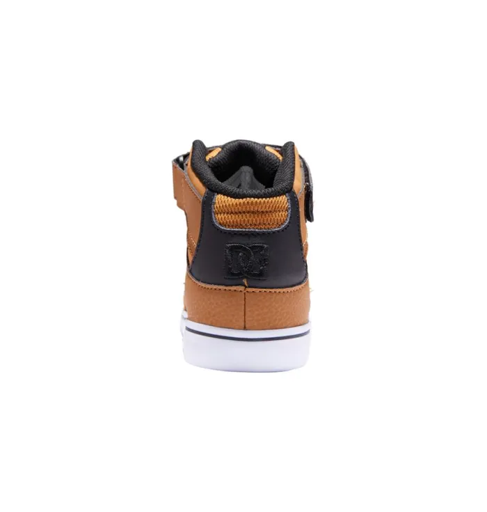 Sneakers Kids DC Shoes Pure High Elastic Waist Lace HighTop Shoes Wheatblack