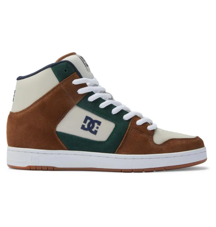 Sneakers Men DC Shoes Manteca 4 Hi S HighTop Shoes Brownbrowngreen