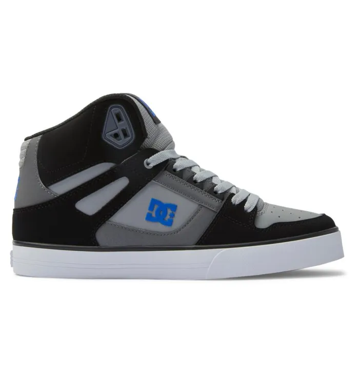 Sneakers Men DC Shoes Pure HighTop Shoes Blackgreyblue