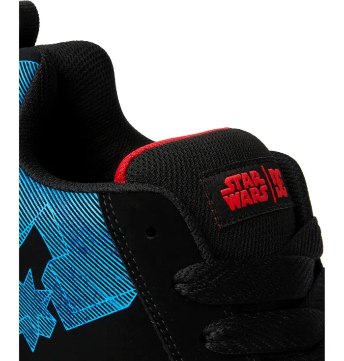 Sneakers Men DC Shoes Star Wars DC Court Graffik Shoe Blackgrey