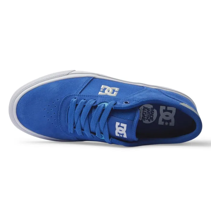 Sneakers Men DC Shoes Teknic Shoes Bluebluewhite