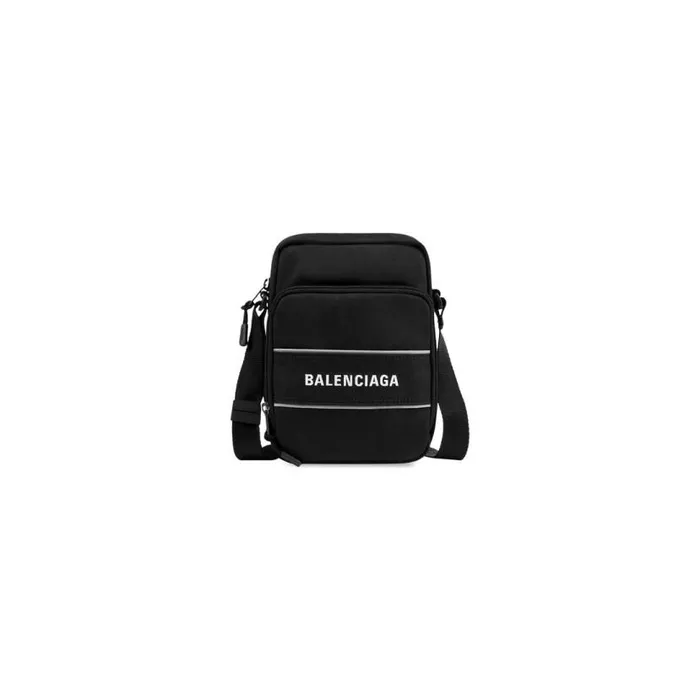 Sport Small Messenger Bag In Blackwhite Men Balenciaga Crossbodies and Messengers