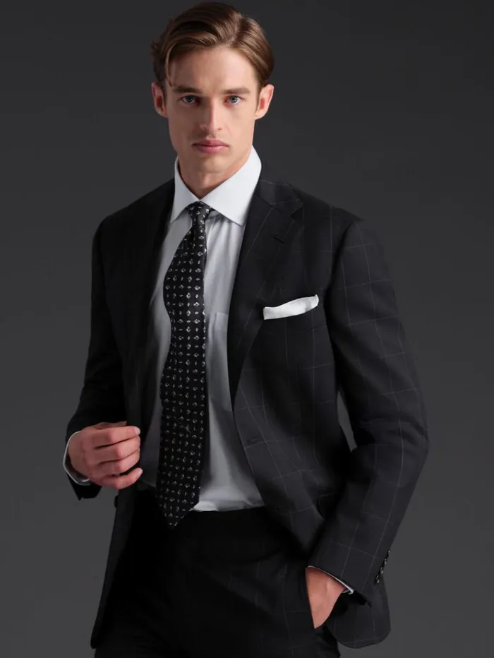 St James Broadcloth Dress Shirt White Men Paul Stuart Dress Shirts