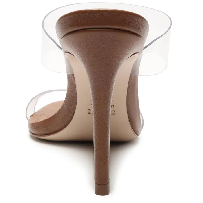 Stiletto Heels Women Schutz Shoes Ariella Sandal Wood Stiletto Heels Women Schutz Shoes Ariella Sandal Wood