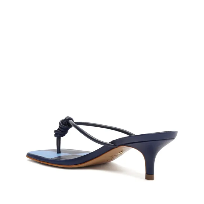 Stiletto Heels Women Schutz Shoes Poppy Sandal Blue