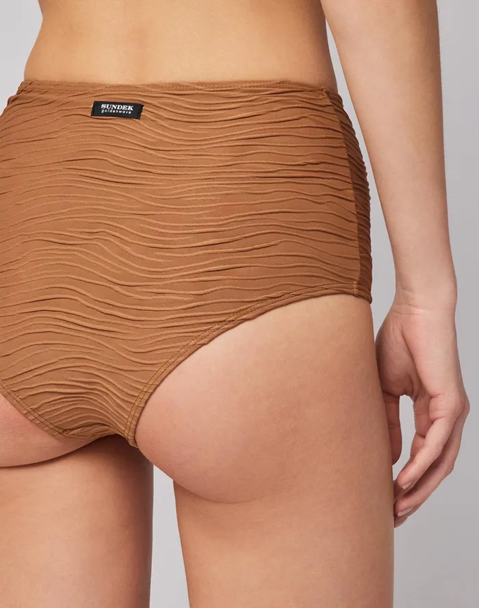 Sundek Bikini Bottom Raw Wood Woman Solid Color Bikini