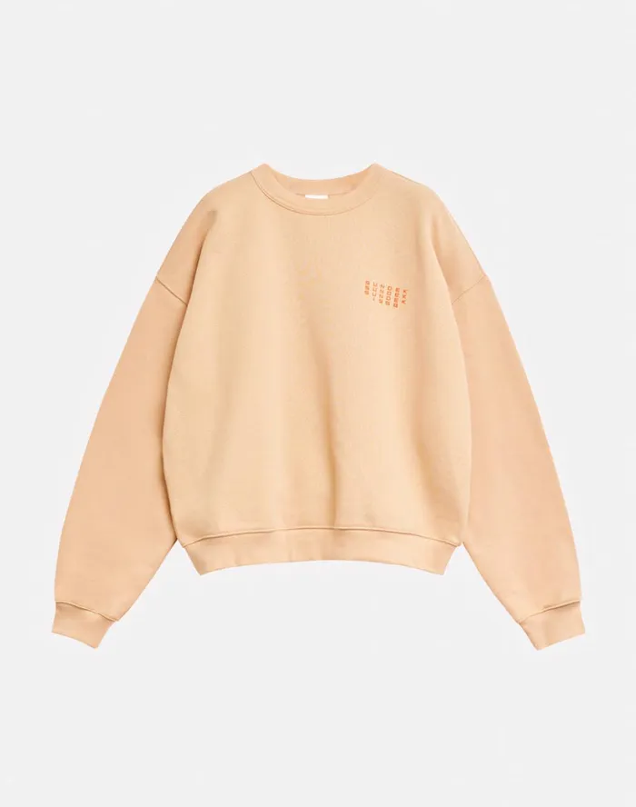 Sundek Brushed Cotton Sweatshirt Desert Woman Sweatshirts