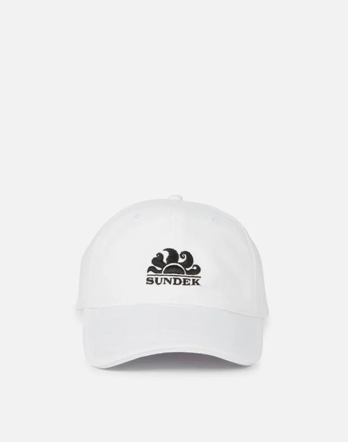 Sundek Cooper Cap White 01 Man Hats and Caps