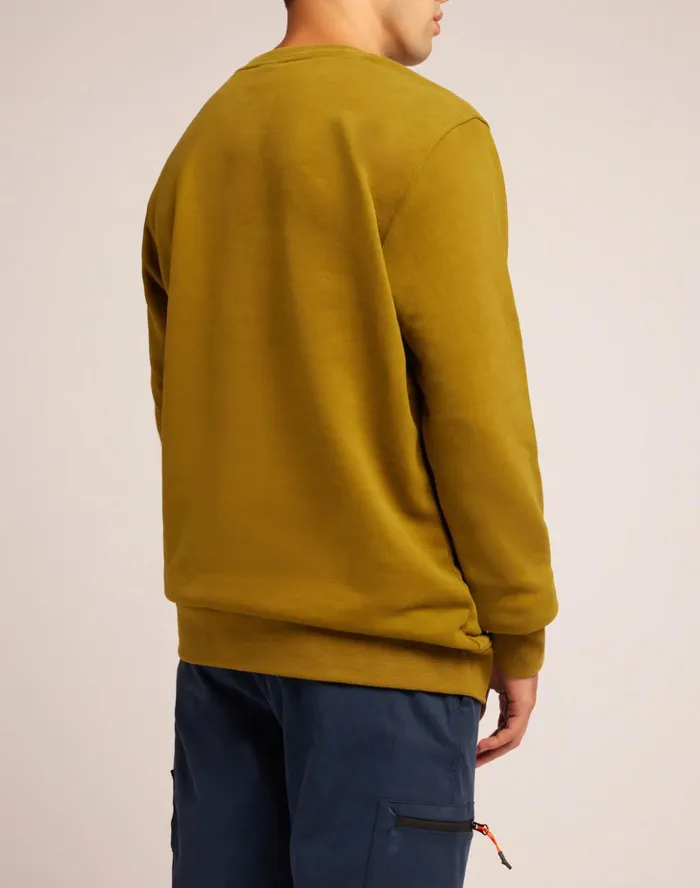 Sundek Crew Neck Brushed Sweatshirts Fern Man Sweatshirts