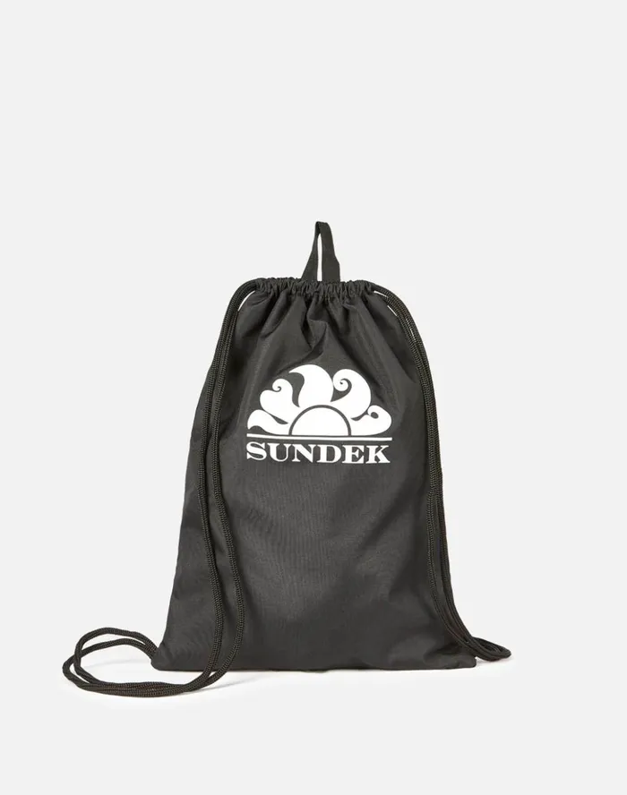 Sundek Irvine 8211 Nylon Rucksack Black 02 Man Bags