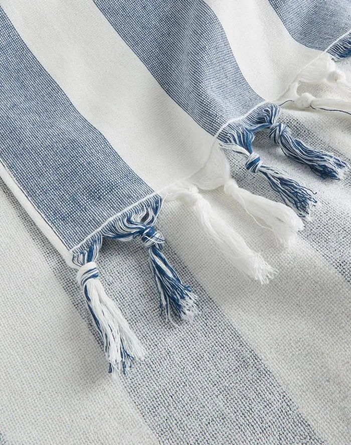 Sundek Jaquard Towel Navy 01 Man Towels