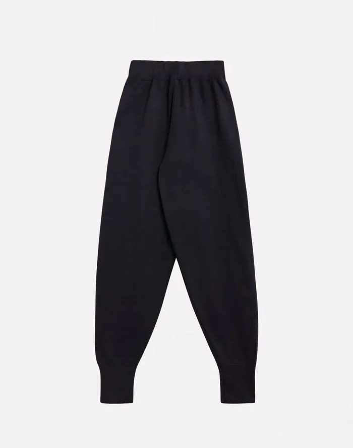 Sundek Knit Trousers Black Woman Trousers