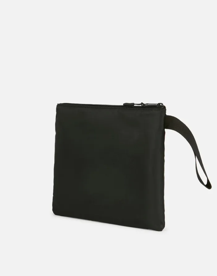 Sundek Ludwig 8211 Clutch Bag With Rainbow Details Black 02 Man Travel Pouches