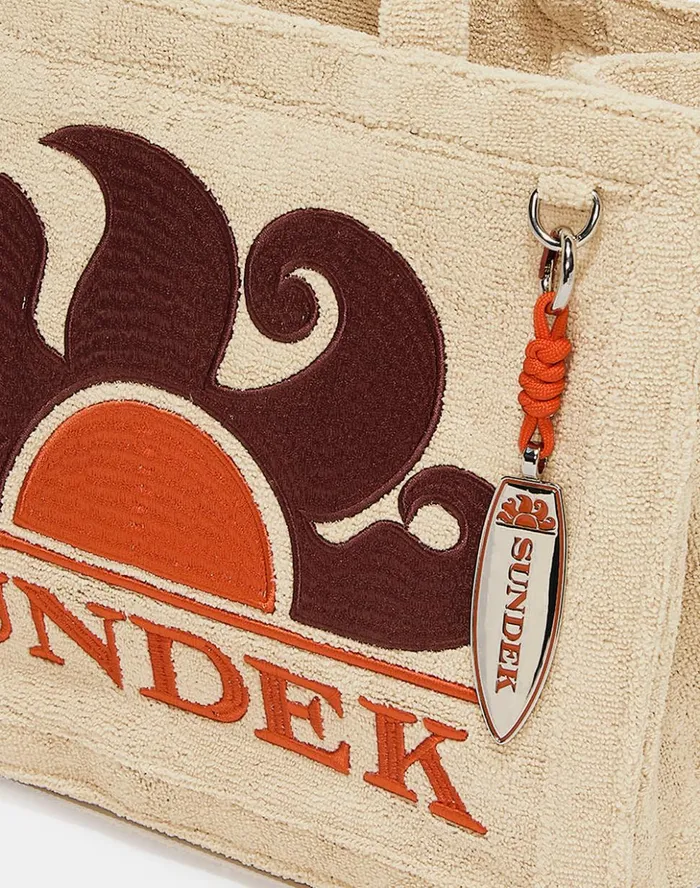 Sundek Medium Towelling Tote Bag Rope 01 Woman Bags