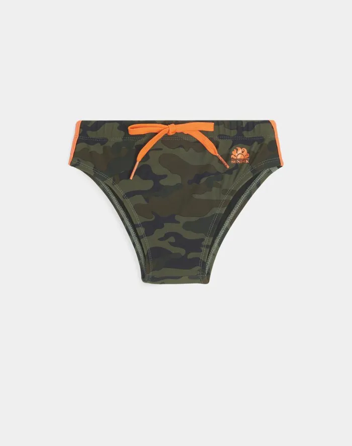 Sundek Mini Diwalter Swim Brief Deep Forest 11 Boy Briefs And Boxers