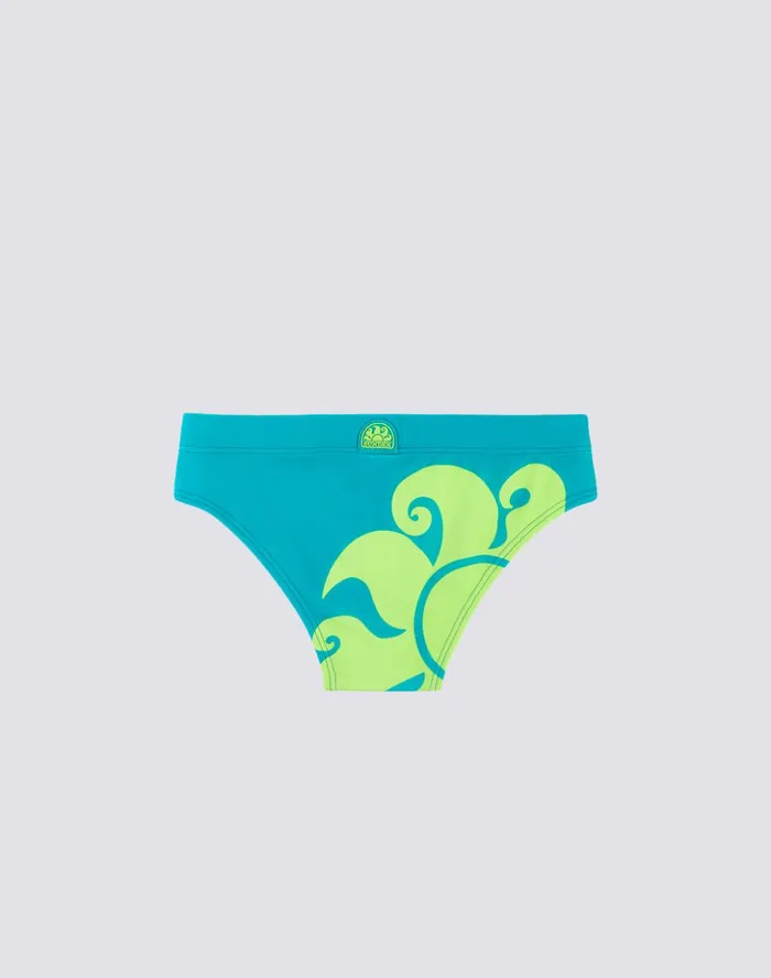 Sundek Mini Leonardo Swim Briefs Blue Grass 01 Boy Briefs And Boxers