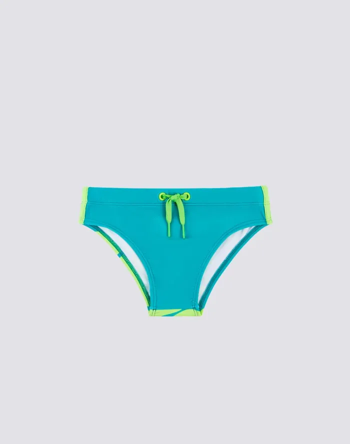 Sundek Mini Leonardo Swim Briefs Blue Grass 01 Boy Briefs And Boxers