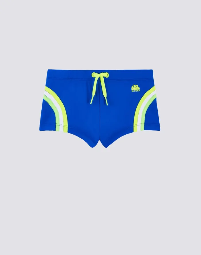 Sundek Mini Zion Swim Trunks Sapphire 08 Boy Briefs And Boxers