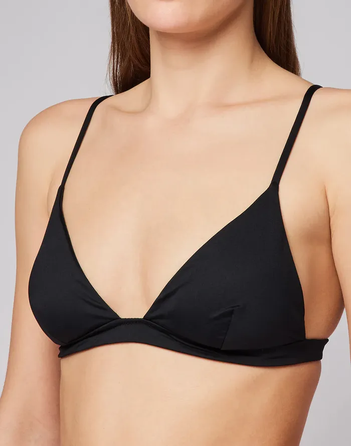Sundek Napa 8211 Top Bralettes Black Woman Solid Color Bikini