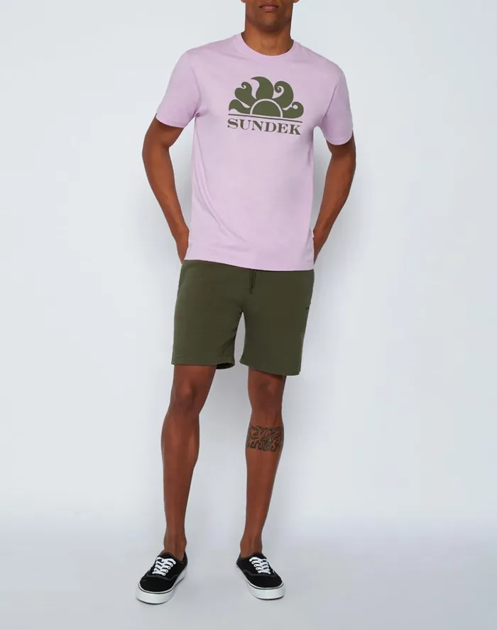 Sundek New Simeon Crew Neck TShirt With Logo Danilia 01 Man Tshirts