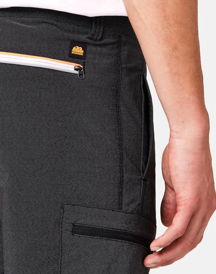 Sundek QuickDry Cargo Shorts Black 01 Man Bermuda