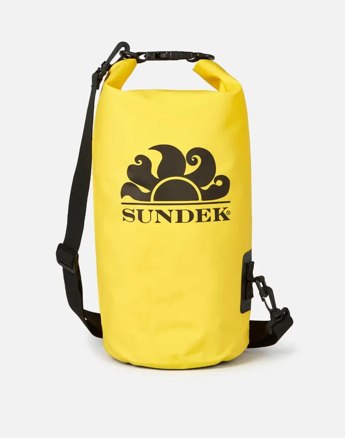Sundek San Jose Tube Bag Summer Yellow 01 Man Bags