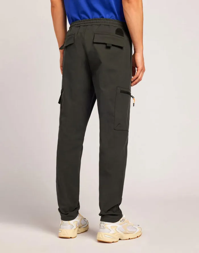 Sundek SemiStretch Cotton Nylon Trousers Anthracite Man Trousers