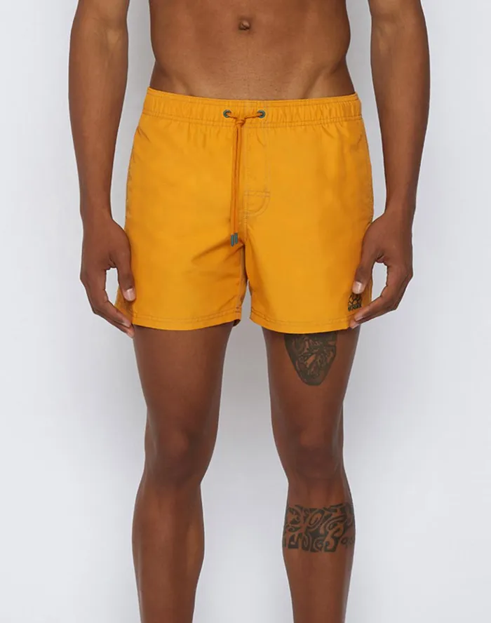 Sundek Short Swim Shorts With An Elasticated Waistband Sun 01 Man Solid Colour