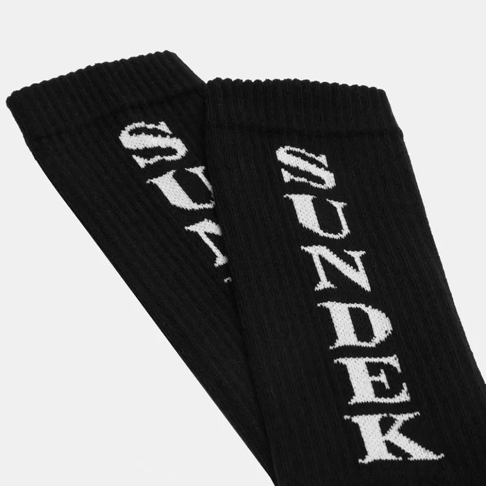 Sundek Taki 8211 Jaquard Socks Black 01 ManWoman Socks