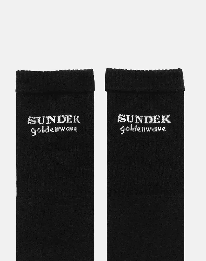 Sundek Taki 8211 Jaquard Socks Black 01 ManWoman Socks