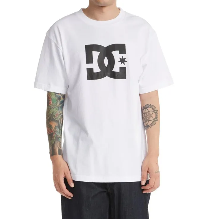 TShirts Men DC Shoes DC Star TShirt White