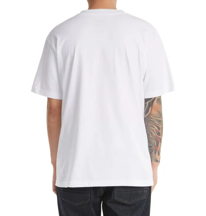 TShirts Men DC Shoes DC Star TShirt White