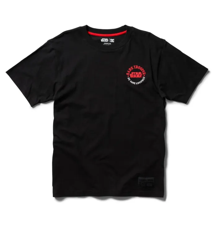 TShirts Men DC Shoes Star Wars DC Original Dark Trooper TShirt Black