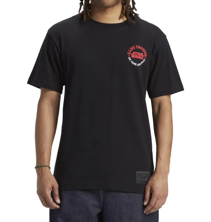 TShirts Men DC Shoes Star Wars DC Original Dark Trooper TShirt Black