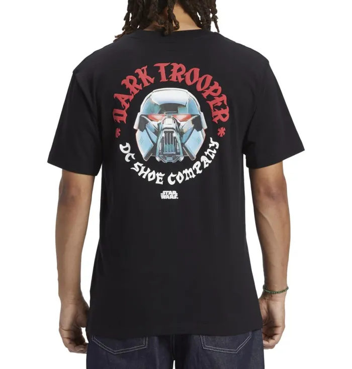 TShirts Men DC Shoes Star Wars DC Original Dark Trooper TShirt Black