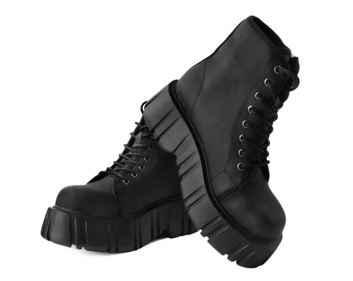 TUK Shoes Boots Black 8Eye Anarchic Airship Boot 8211 Men TUK Shoes Boots Black 8Eye Anarchic Airship Boot 8211 Men