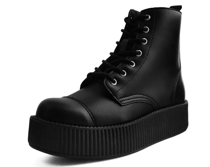 TUK Shoes Boots Black TUKskin Vegan Viva Mondo Boots 8211 Women