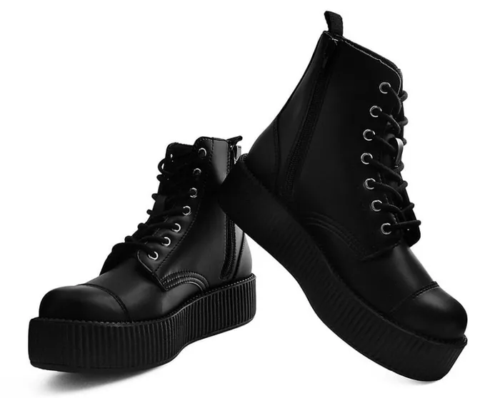 TUK Shoes Boots Black TUKskin Vegan Viva Mondo Boots 8211 Women