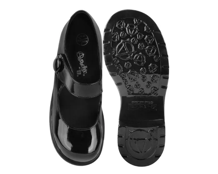 TUK Shoes Mary Janes Black Liquid Bubble Mary Jane Platform 8211 Women