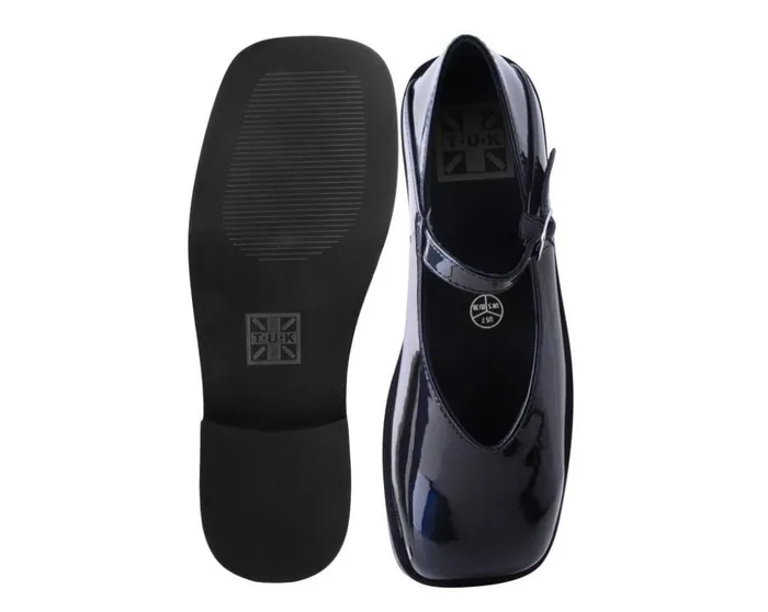 TUK Shoes Mary Janes Black Prism Square Toe Mary Jane 8211 Women