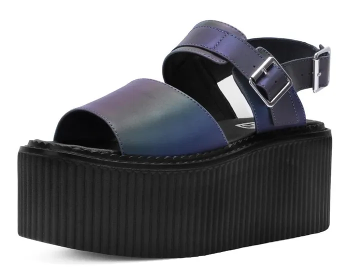 TUK Shoes Platforms Midnight Chameleon Strato Sandal 8211 Women