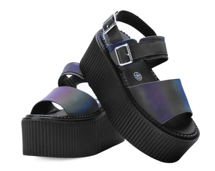 TUK Shoes Platforms Midnight Chameleon Strato Sandal 8211 Women TUK Shoes Platforms Midnight Chameleon Strato Sandal 8211 Women