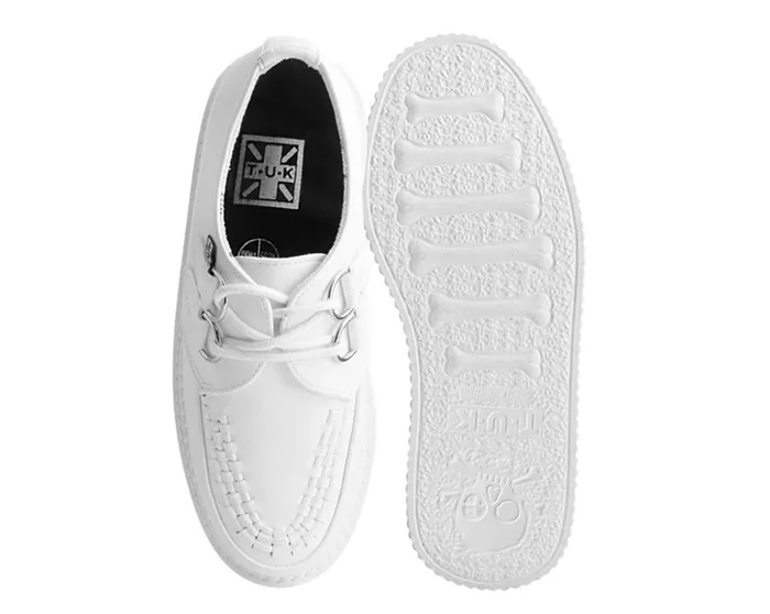 TUK Shoes Platforms White TUKskin Classic Stratocreeper 8211 Women TUK Shoes Platforms White TUKskin Classic Stratocreeper 8211 Women