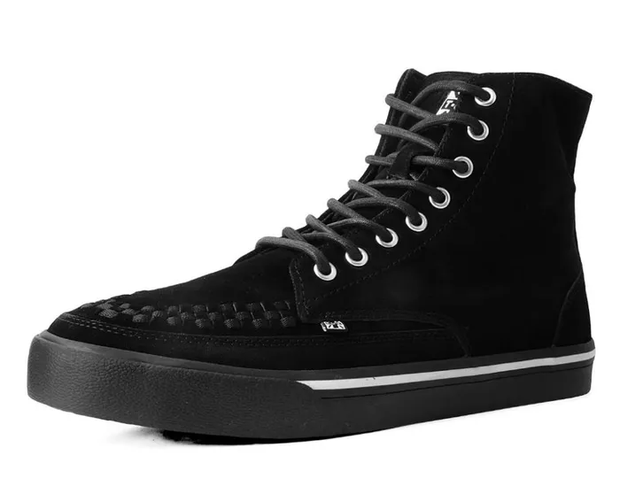 TUK Shoes Sneakers Black Suede 8Eye Sneaker Boot 8211 Men