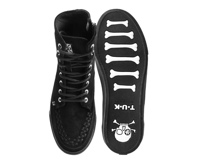 TUK Shoes Sneakers Black Suede 8Eye Sneaker Boot 8211 Men TUK Shoes Sneakers Black Suede 8Eye Sneaker Boot 8211 Men