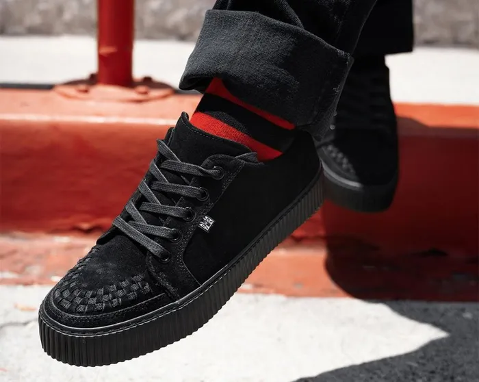 TUK Shoes Sneakers Black Suede LaceUp Creeper Sneaker 8211 Men TUK Shoes Sneakers Black Suede LaceUp Creeper Sneaker 8211 Men