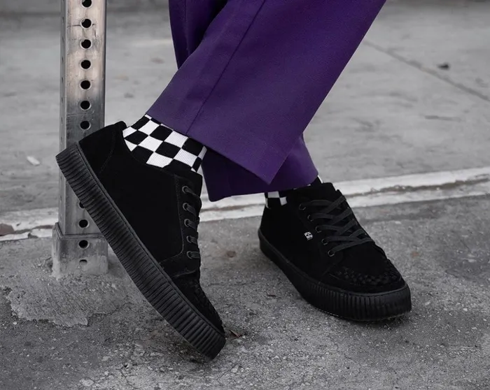 TUK Shoes Sneakers Black Suede LaceUp Creeper Sneaker 8211 Men TUK Shoes Sneakers Black Suede LaceUp Creeper Sneaker 8211 Men