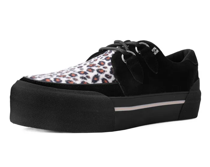 TUK Shoes Sneakers Black Suede Platform Sneaker 8211 Men
